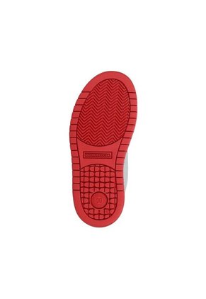 Tenis DC Shoes Court Graffik Niño Color Blanco Y Rojo
