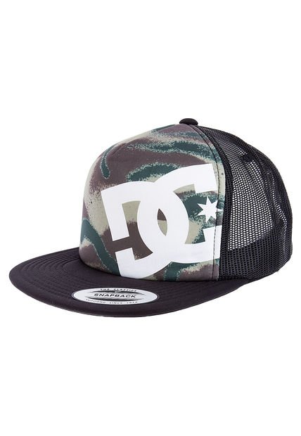 Gorra Verde Militar-Negro DC Shoes Lanai