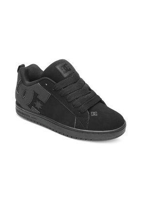 Tenis DC Shoes Court Graffik Para Hombre Color Negro