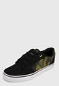 Tenis Skateboarding Negro-Verde-Café-Blanco Dc Shoes Anvil Tx de Dc Shoes