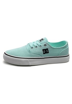 Tenis Skateboarding Verde-Negro-Blanco Dc Shoes Flash 2 Tx Mx