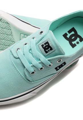 Tenis Skateboarding Verde-Negro-Blanco Dc Shoes Flash 2 Tx Mx