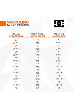 Tenis Negro DC Heathrow