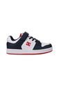 Tenis DC Shoes Manteca 4 Niño Color Blanco Con Azul de Dc Shoes