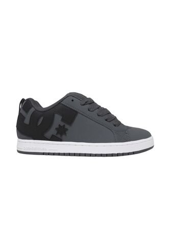 Tenis DC Shoes Court Graffik Hombre Color Gris Con Negro Dc Shoes