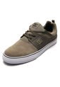 Tenis Skateboarding Café-Verde Oliva Dc Shoes Heathrow Vulc de Dc Shoes