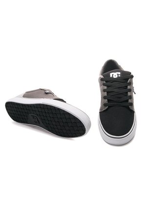 Tenis Skateboarding Negro-Gris Dc Shoes Anvil Tx Mx