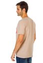 Camiseta Beige-Rojo DC Shoes Double Up Tee de Dc Shoes