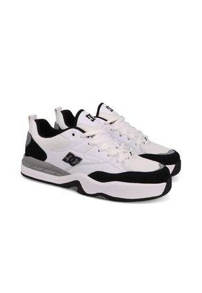 Tenis DC Shoes Ascend Skate Para Hombre Color Blanco Y Negro