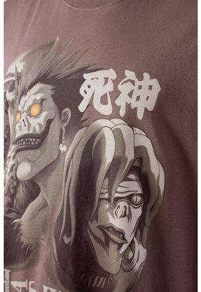 Camiseta De Death Note Regular Fit Para Hombre U
