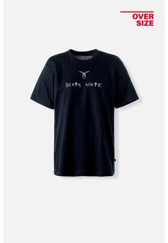 Camiseta De Death Note Oversized Fit De Hombre L DEATH NOTE