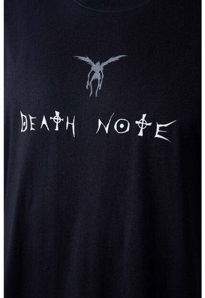 Camiseta De Death Note Oversized Fit De Hombre M