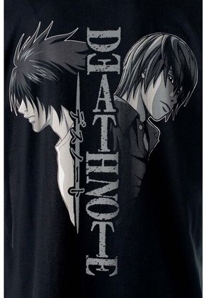 Camiseta De Death Note Oversized Fit De Hombre M