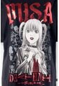 Camiseta De Death Note Oversized Fit Para Mujer XS de DEATH NOTE