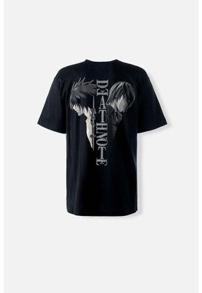 Camiseta De Death Note Oversized Fit De Hombre XS
