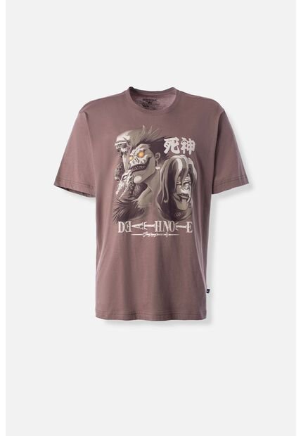 Camiseta De Death Note Regular Fit Para Hombre M