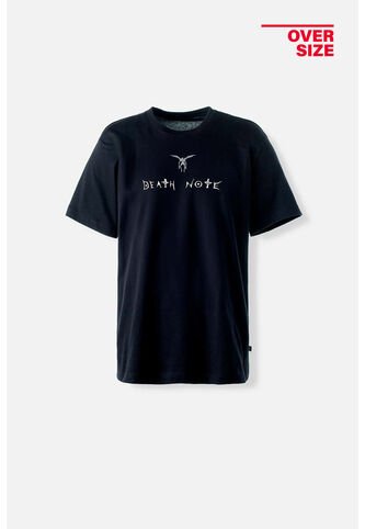 Camiseta De Death Note Oversized Fit De Hombre L DEATH NOTE