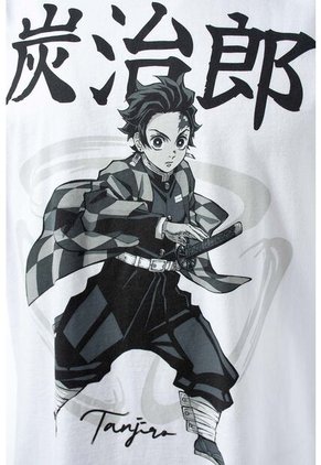 Camiseta De Demon Slayer Regular Fit Para Hombre S