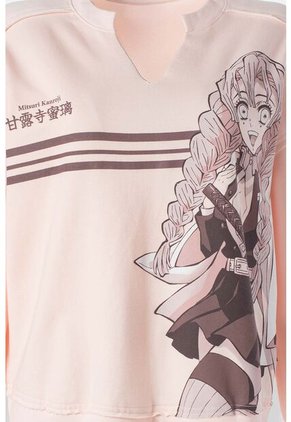 Buzo De Demon Slayer Oversized Fit Para Mujer L