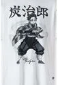Camiseta De Demon Slayer Regular Fit Para Hombre L de DEMON SLAYER