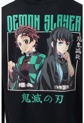 Buzo De Demon Slayer Cerrado Para Hombre XL