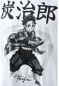 Camiseta De Demon Slayer Regular Fit Para Hombre XS de DEMON SLAYER