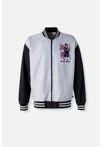 Chaqueta De Demon Slayer Con Cierre Para Hombre XS DEMON SLAYER