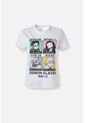 Camiseta De Demon Slayer Slim Fit Para Mujer M de DEMON SLAYER