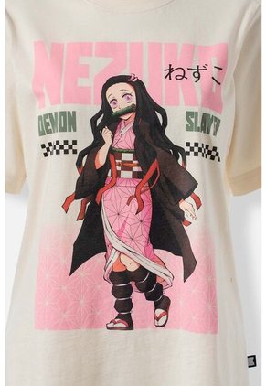 Camiseta De Demon Slayer Regular Fit Para Mujer S