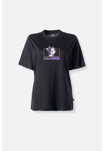 Camiseta De Demon Slayer Regular Fit Para Mujer M DEMON SLAYER