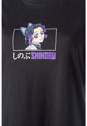 Camiseta De Demon Slayer Regular Fit Para Mujer M