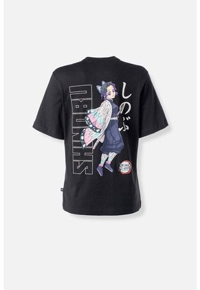 Camiseta De Demon Slayer Regular Fit Para Mujer M