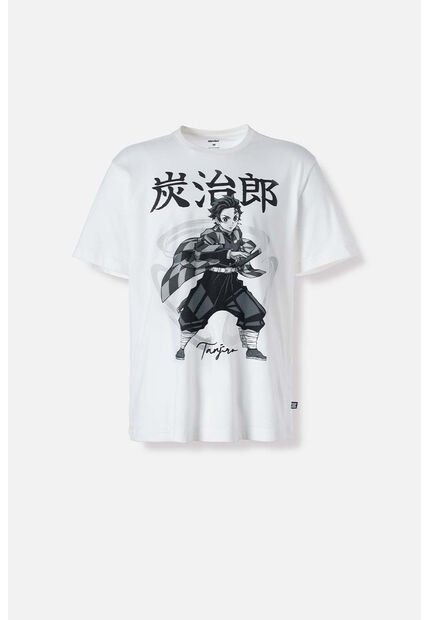 Camiseta De Demon Slayer Regular Fit Para Hombre M