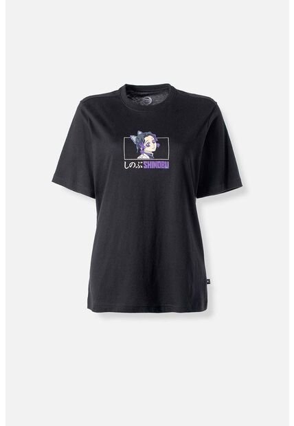 Camiseta De Demon Slayer Regular Fit Para Mujer XL