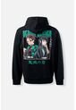 Buzo De Demon Slayer Cerrado Para Hombre M de DEMON SLAYER