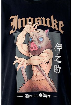 Camiseta De Demon Slayer Regular Fit Para Hombre S