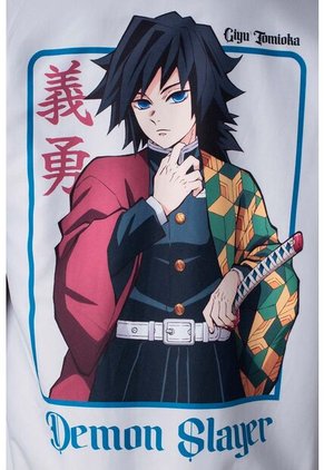 Chaqueta De Demon Slayer Con Cierre Para Hombre L