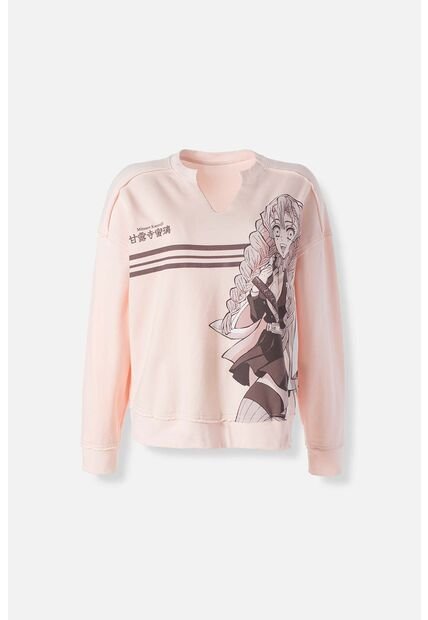 Buzo De Demon Slayer Oversized Fit Para Mujer XL