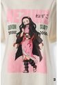Camiseta De Demon Slayer Regular Fit Para Mujer L de DEMON SLAYER