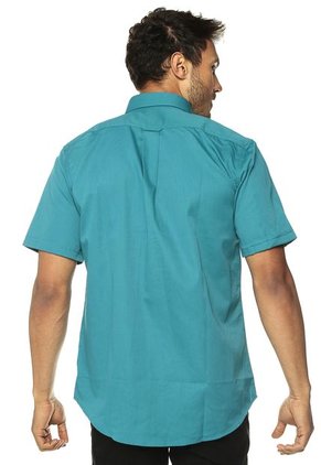 Camisa Azul Turquesa Denim Republic