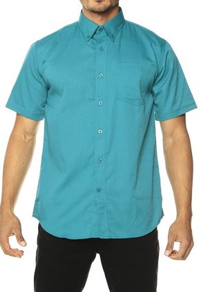 Camisa Azul Turquesa Denim Republic