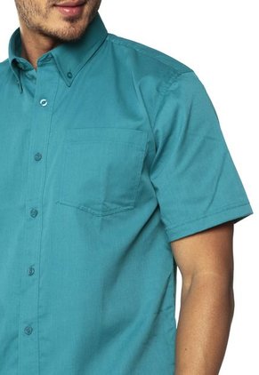 Camisa Azul Turquesa Denim Republic