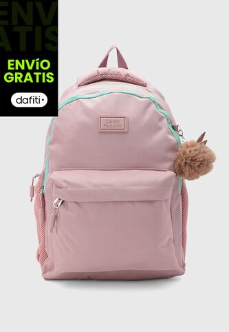 Morral DENIM REPUBLIC Rosa Mauve Denim Republic