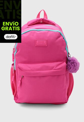 Morral DENIM REPUBLIC Fucsia Denim Republic