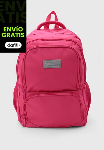 Morral DENIM REPUBLIC Fucsia Denim Republic