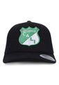 GORRA DEPORTIVO CALI OFICIAL FLEXFIT 6606 NEGRO de Deportivo Cali