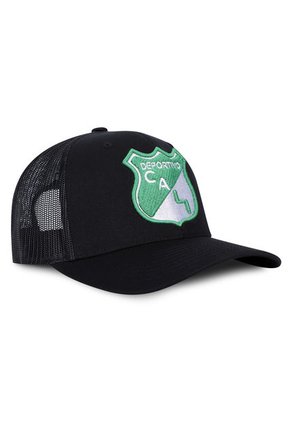 GORRA DEPORTIVO CALI OFICIAL FLEXFIT 6606 NEGRO