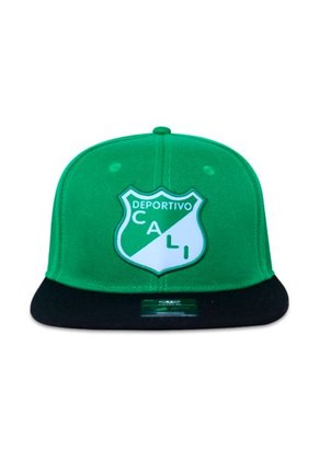 GORRA DEPORTIVO CALI OFICIAL OC CAPS PLANA