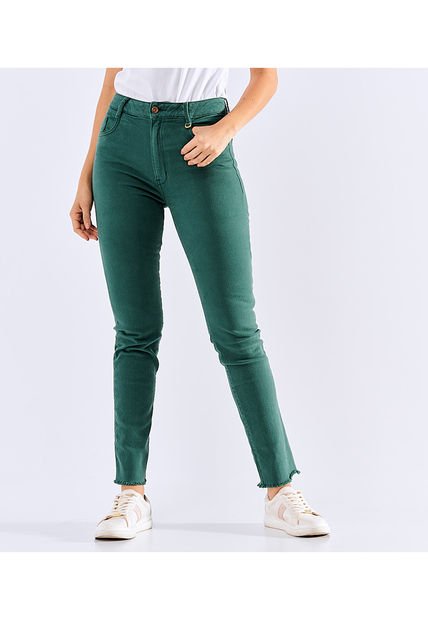 Jean Para Mujer Confort Unicolor Derek
