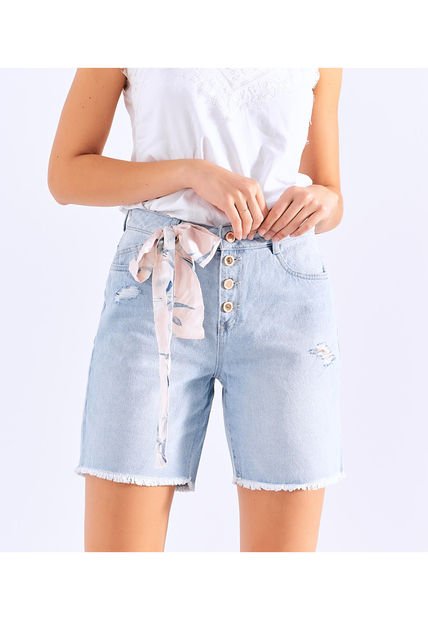 Short Largo Para Mujer Skinny Derek